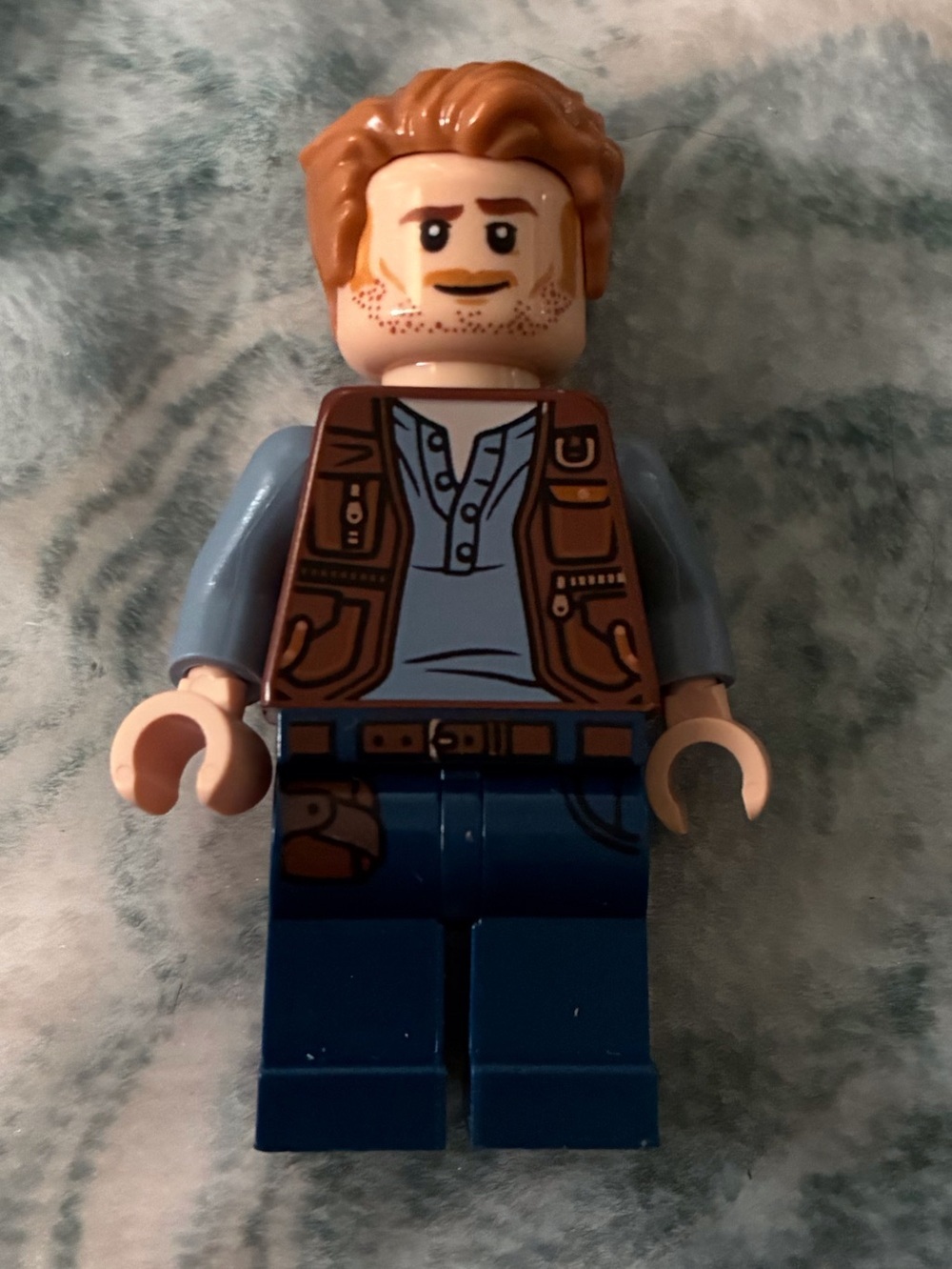 Lego Jurassic world Owen Grady minifigure